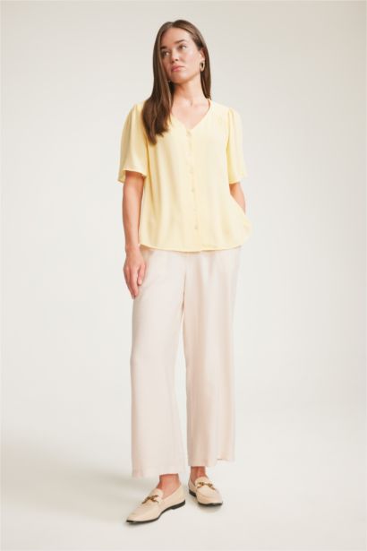 Straight Fit Trousers