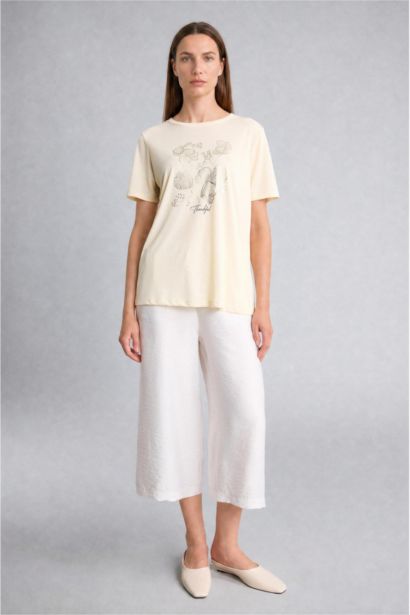 Straight Fit Trousers