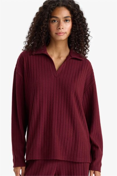 Relax Fit Camisole Long Sleeve T-Shirt