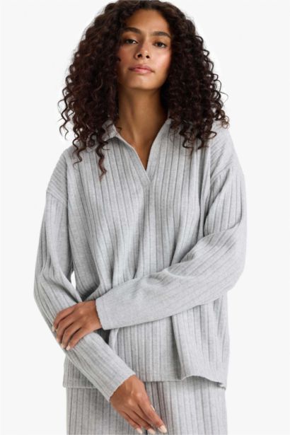 Relax Fit Camisole Long Sleeve T-Shirt
