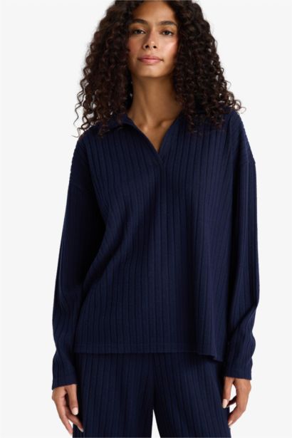 Relax Fit Camisole Long Sleeve T-Shirt