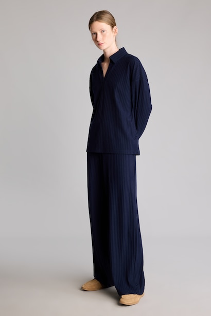 Wide Leg Camisole Trousers