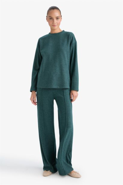 Straight Fit Trousers