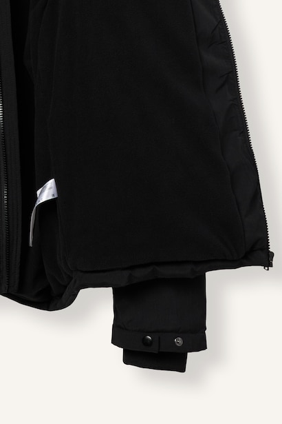 Sıcak Tutan Su İtici Slim Fit Mont
