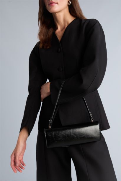 Suni Deri Baget Çanta