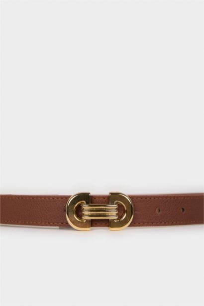 Ceinture femme en simili cuir