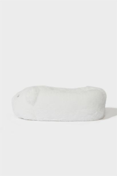 Детские тапочки с плоской подошвой с тематикой медведя