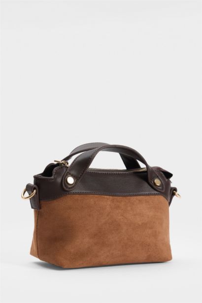 Kadın Süet Çapraz Çanta