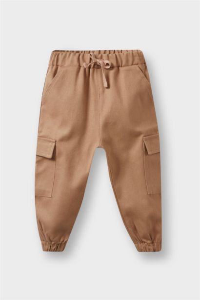 طقم بيبي اولادي سويت شيرت وبنطلون قصة عادية - قطعتين