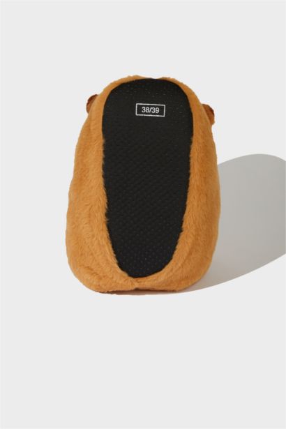 Женские тапочки с плоской подошвой