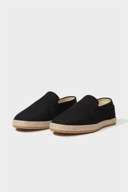 Man Flat Sole Espadrille Shoes