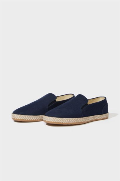 Man Flat Sole Espadrille Shoes