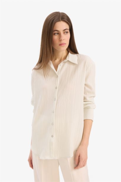 Oversize Fit Long Sleeve Shirt