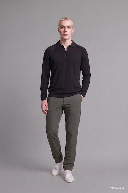 Taılored Fit Pantolon