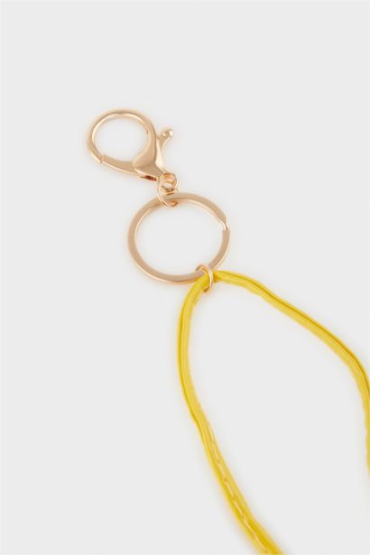 Porte-clés éléphant rose pour femme