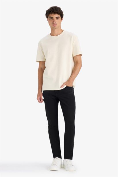 Carlo Skinny Fit Regular Waist Skinny Leg Jeans