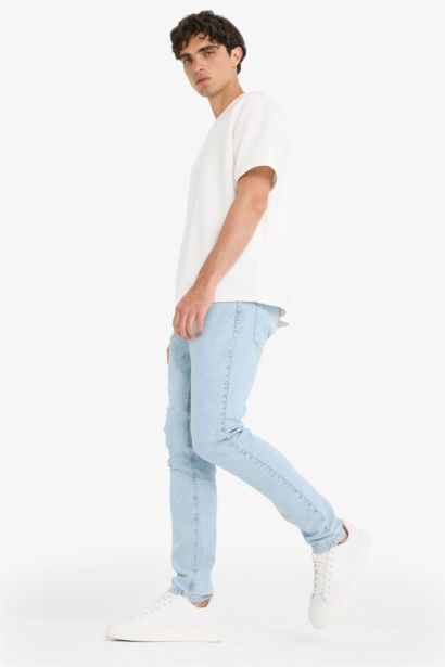 Carlo Skinny Fit Regular Waist Skinny Leg Jeans