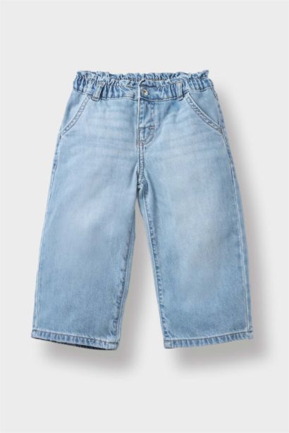 Baby Girl Wide Leg Jeans