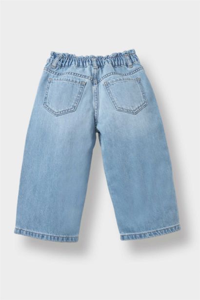 Baby Girl Wide Leg Jeans