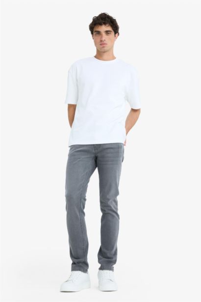 педро - деним слим пішімі деним слим хем Шалбар