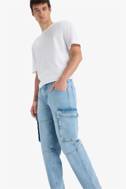 релакс пішімі деним тұрақты етек Шалбар