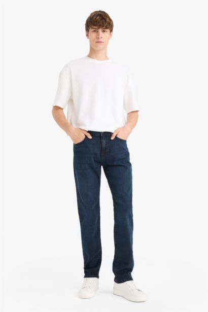 Sergio Regular Fit Regular Waist Straight Leg Jeans