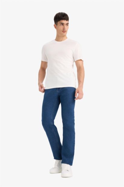 Sergio Regular Fıt Düz Paça Jean Pantolon