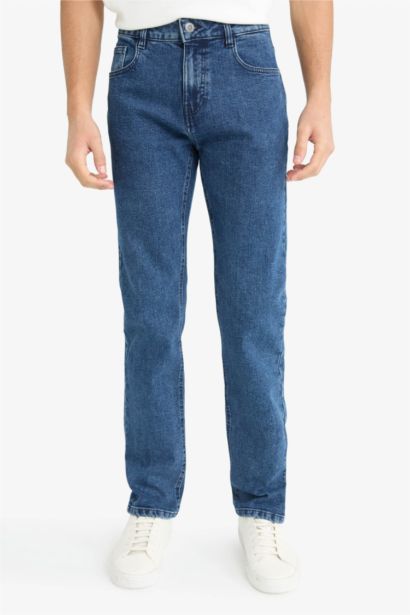 Jean Sergio taille normale jambe droite Coupe régulière