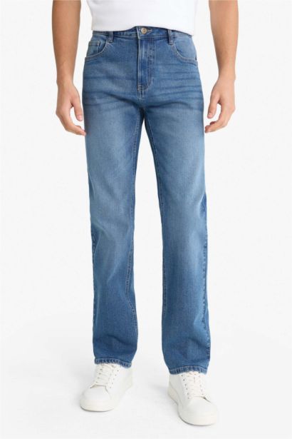 Jean Sergio taille normale jambe droite Coupe régulière