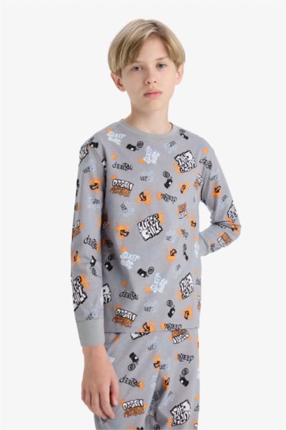 2 piece Regular Fit Knitted Pyjamas