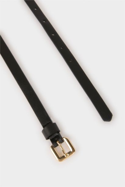 Kadın Suni Deri 3'lü Jean Kemeri