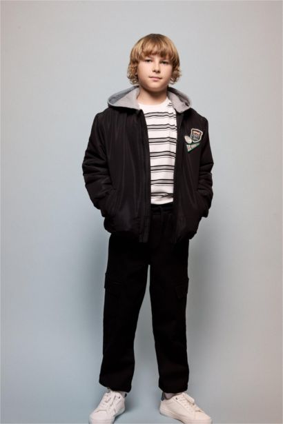 Cargo Jogger Gabardine Trousers
