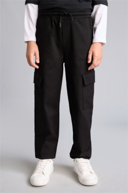 Gabardin Jogger Pantolon Erkek Çocuk