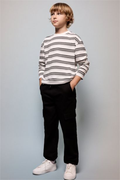 Cargo Jogger Gabardine Trousers