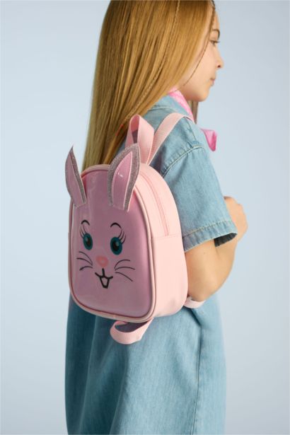 جنطة ظهر بناتي مطبوع