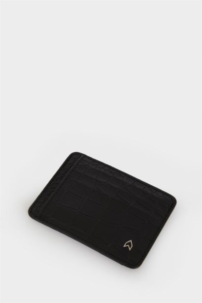 محفظة بطاقات رجالي جلد صناعي من AtolyeWolf x DeFacto