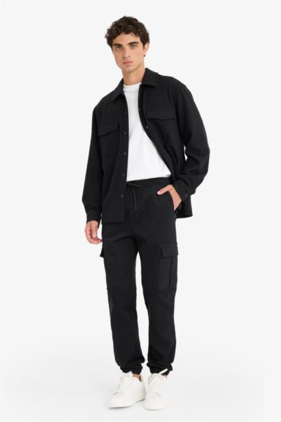 Kargo Cepli Jogger Paça Pantolon