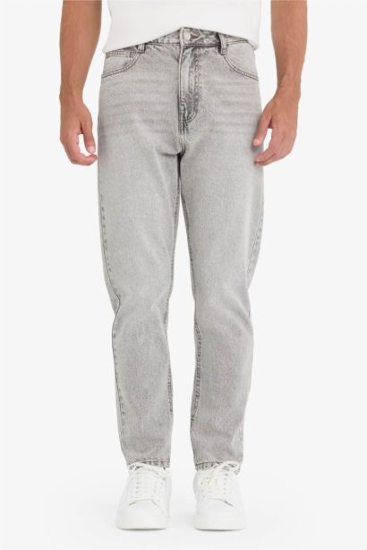 بنطلون جينز 90’S سليم فيت بساق ضيق