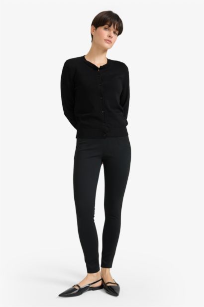 High Waist Dart Detail Leggings