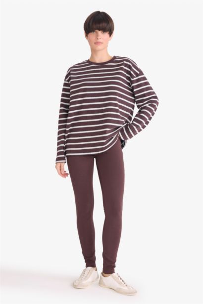 Legging taille haute à pinces