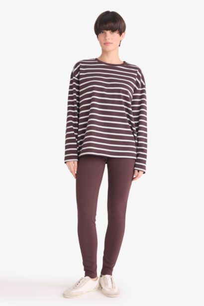 Legging taille haute à pinces