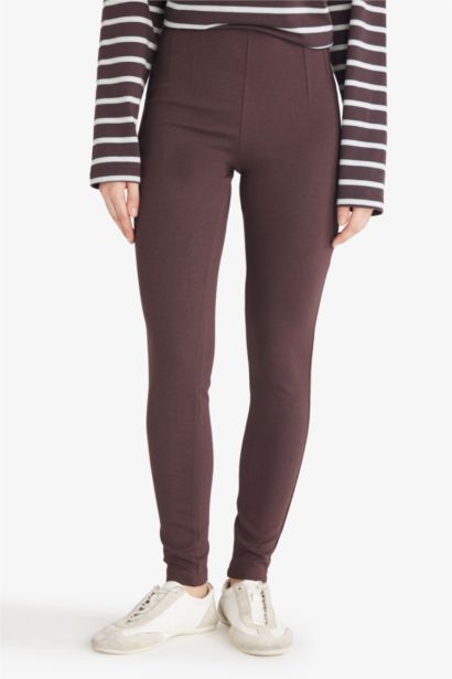 Legging taille haute à pinces