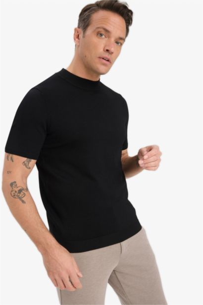 Coupe standard Tricot T-shirt à manches courtes