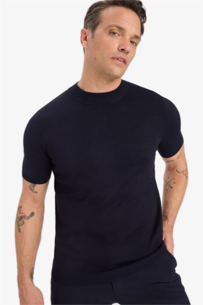 Coupe standard Tricot T-shirt à manches courtes