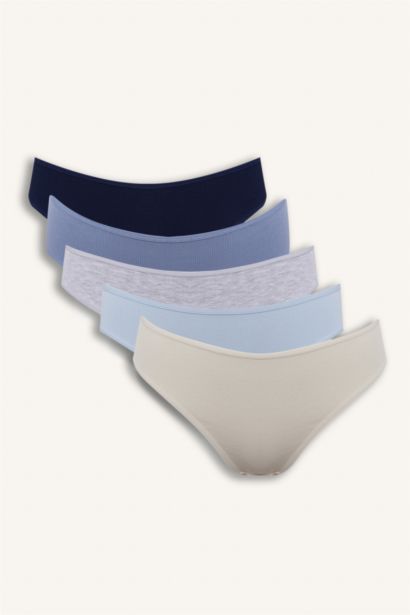 Трусики-брифы в рубчик набор из 5 шт