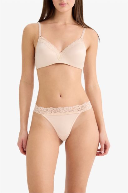 Fall in Love Lace Detailed 3 Piece Panties