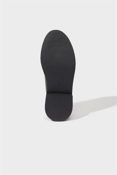 حذاء لوفر نسائي جلد صناعي بكعب مسطح