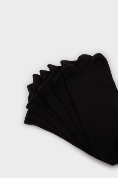 Erkek 7'li Pamuklu Patik Çorap