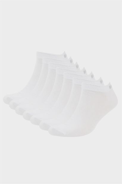 Erkek 7'li Pamuklu Patik Çorap