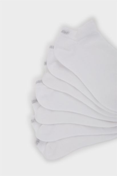 Erkek 7'li Pamuklu Patik Çorap